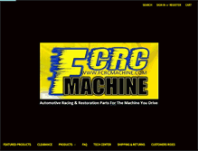 Tablet Screenshot of fcrcmachine.com